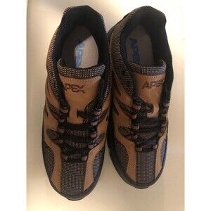APEX Men's Boot Shoe V751 size 7 brown/black hiker New